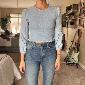 Urban Outfitters Textured Blouse